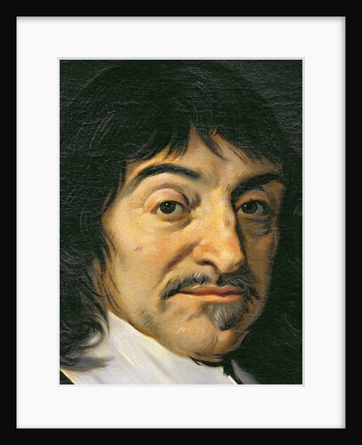 Portrait of Rene Descartes c.1649 by Frans Hals