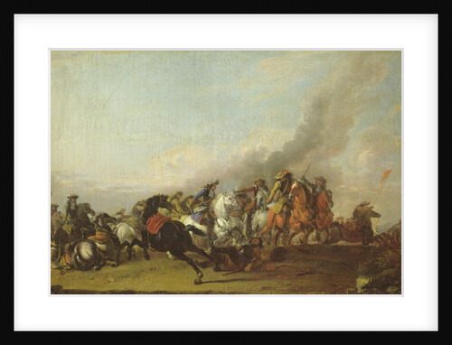 Collision of the Cavalry by Jacques Courtois