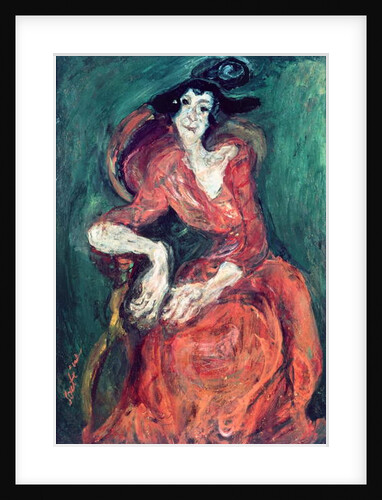 Woman in Red, 1922 by Chaim Soutine