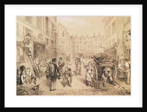 Scenes and Morals of Paris by French School