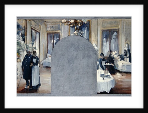 Interior of the Theatre Francais, 1871 by Paul Louis Delance