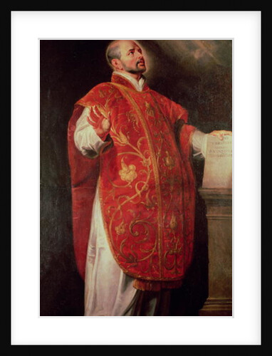 St. Ignatius of Loyola Founder of the Jesuits by Peter Paul Rubens