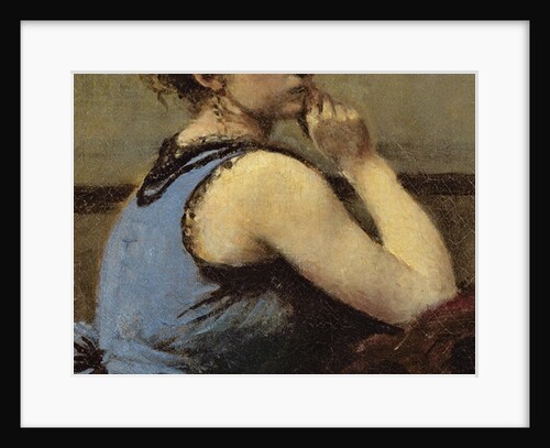 The Woman in Blue, 1874 by Jean Baptiste Camille Corot