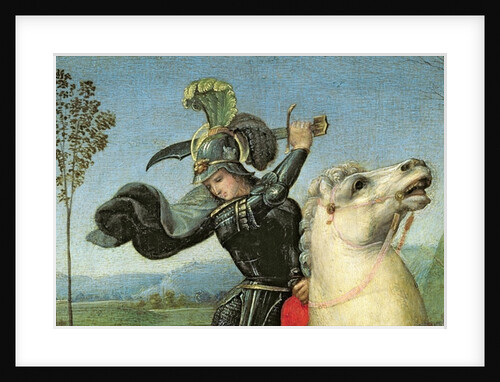 St. George Struggling with the Dragon, c.1503-05 by Raphael