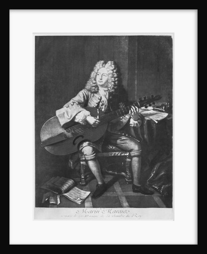 Marin Marais, 1704 by Andre Bouys