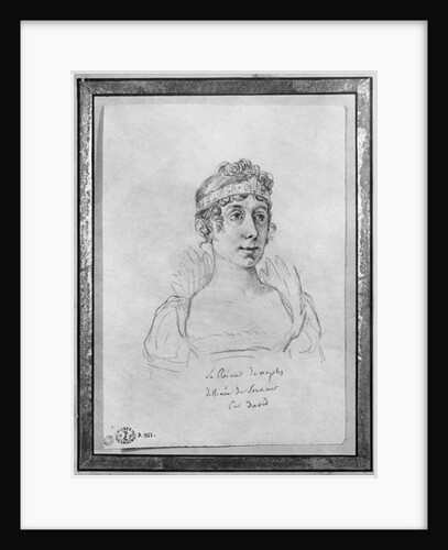 Caroline Bonaparte, Queen of Naples by Jacques Louis David
