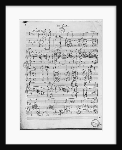 Third Sonata for piano and violin by Robert Schumann