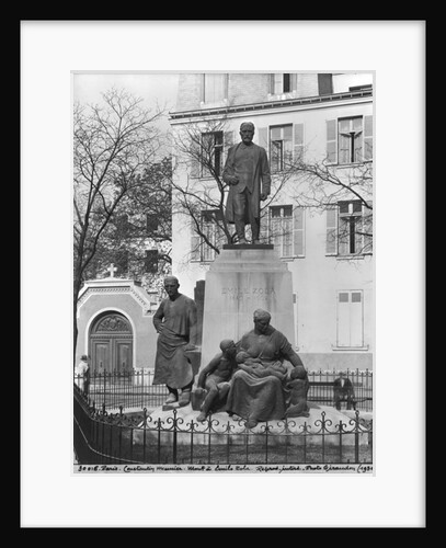 Monument to Emile Zola, avenue Emile Zola, Paris, c.1902-09 by Constantin Emile Meunier