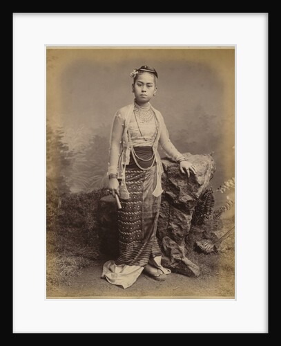 Young Burmese girl, c.1875 by Philip Adolphe Klier
