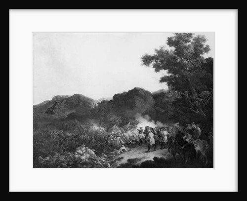 The Battle of Lens, against the Spanish army, 20 August 1648 by Francesco Giuseppe Casanova