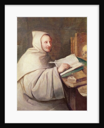 Abbot Armand-Jean le Bouthillier de Rance by Hyacinthe Francois Rigaud