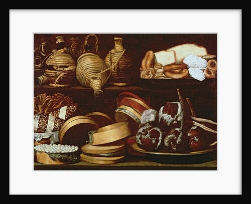Dessert or the Confectioner's shop sign by Spanish School