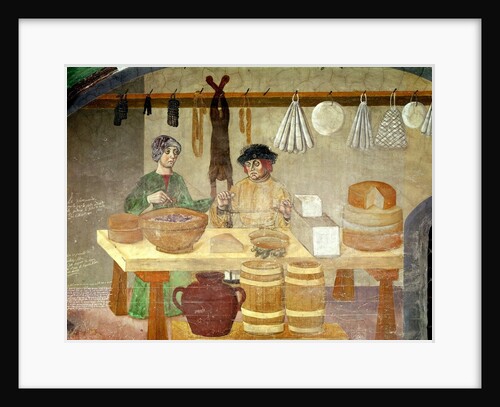 Sausage and Cheese Sellers by Italian School