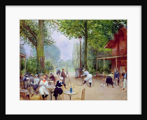 The Chalet du Cycle in the Bois de Boulogne, c.1900 by Jean Beraud