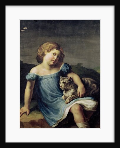 Portrait of Louise Vernet as a Child, 1818-19 by Theodore Gericault