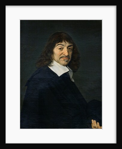 Portrait of Rene Descartes c.1649 by Frans Hals