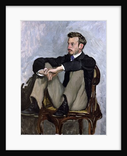Portrait of Auguste Renoir, 1867 by Jean Frederic Bazille