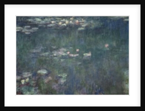 Waterlilies: Green Reflections, 1914-18 by Claude Monet