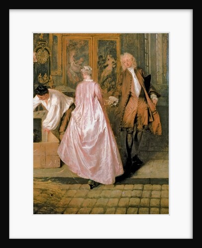 The Gersaint Shop Sign, 1721 by Jean Antoine Watteau