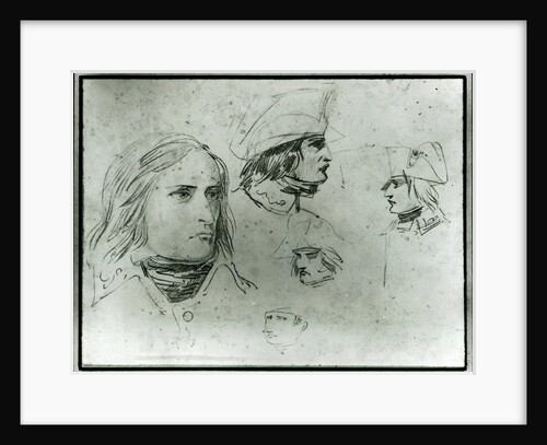 Sketches of Napoleon Bonaparte, 1797 by Jacques Louis David