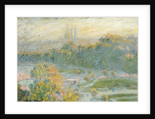 The Tuileries 1875 by Claude Monet