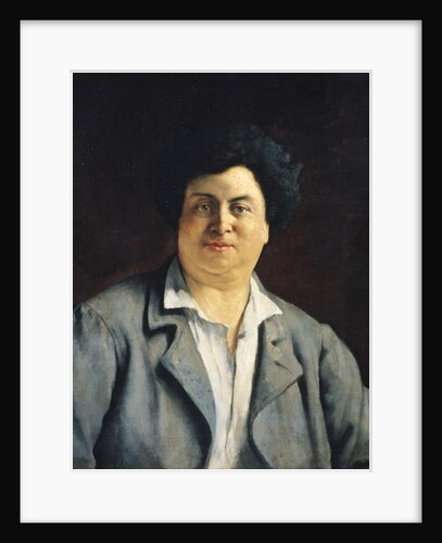 Portrait of Alexandre Dumas pere, 1878 by Charles-Alphonse-Paul Bellay