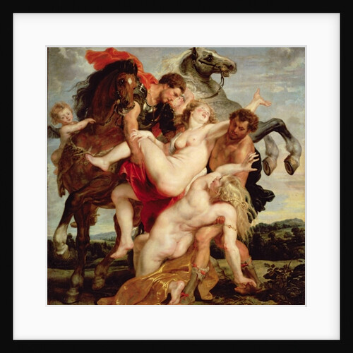 The Rape of the Daughters of Leucippus, 1618 by Peter Paul Rubens