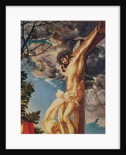Detail of The Crucifixion, 1503 by Lucas the Elder Cranach