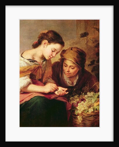 Detail of The Little Fruit-Seller, 1670-75 by Bartolome Esteban Murillo