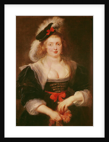 Portrait of Helene Fourment with gloves, c.1632 by Peter Paul Rubens