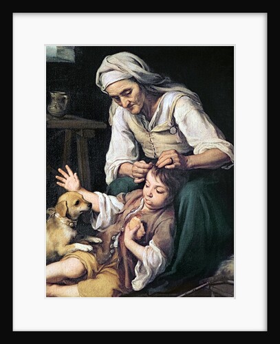 'La Toilette Domesque', 1670-75 by Bartolome Esteban Murillo