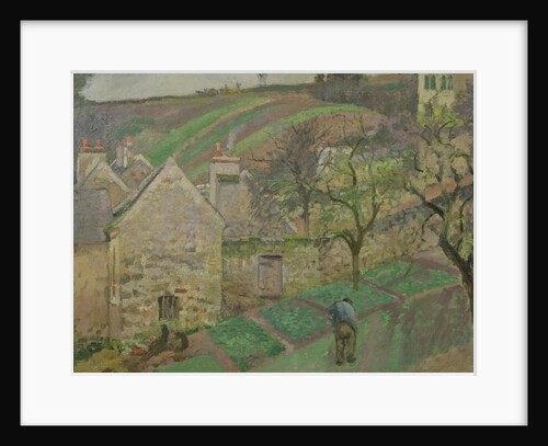 Hillside of the Hermitage, Pontoise, 1873 by Camille Pissarro