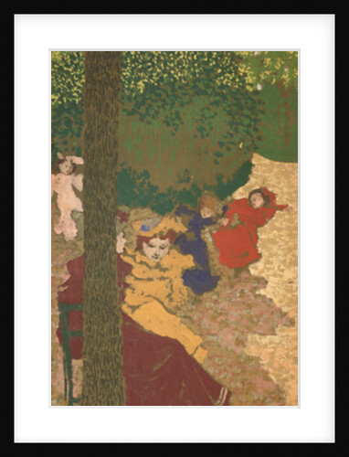 The Public Gardens: Young Girls Playing, 1894 by Edouard Vuillard