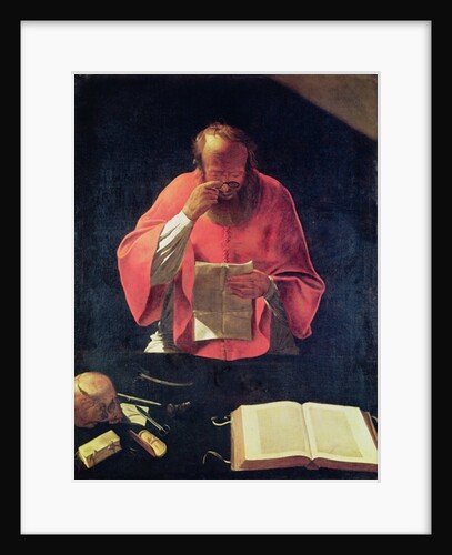 St.Jerome reading by Georges de la Tour
