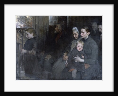 Resigned to their Lot, 1901 by Henri Jules Jean Geoffroy