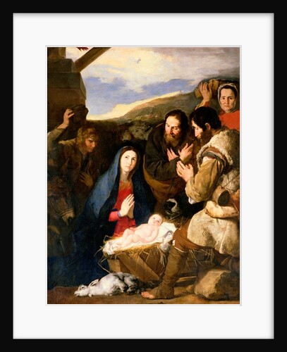 Adoration of the Shepherds, 1650 by Jusepe de Ribera