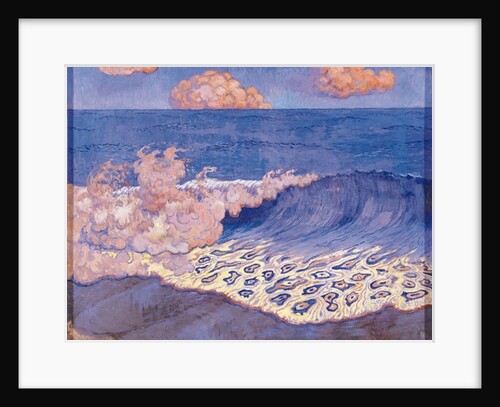 Blue seascape, Wave Effect, c.1893 by Georges Lacombe