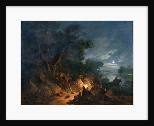 Attack by Robbers at Night, c.1770 by Philip James de Loutherbourg