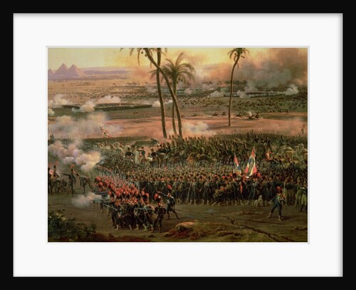 The Battle of the Pyramids by Louis Lejeune