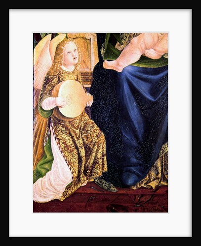 Madonna and Child with Angel Musicians by School Lombard