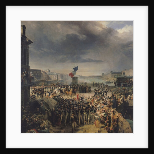 The Garde Nationale de Paris Leaves to Join the Army in September 1792, c.1833-36 by Leon Cogniet
