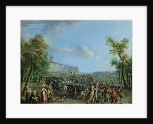 The Pillage of the Invalides, 14 July 1789 by Jean-Baptiste Lallemand