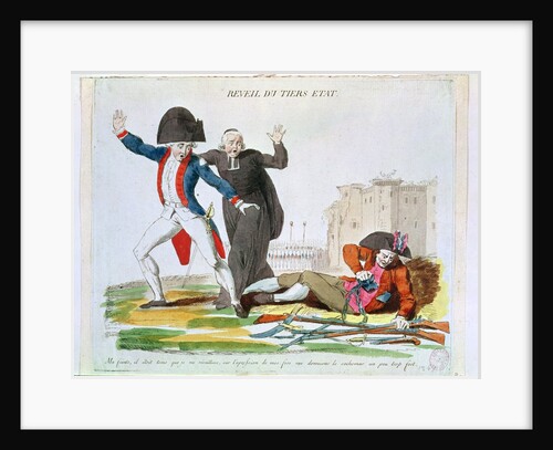 The Awakening of the Third Estate, July 1789 by French School