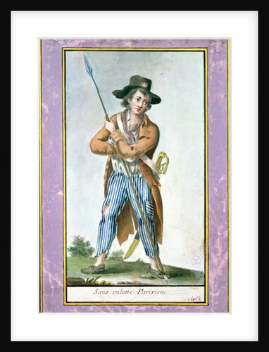 Parisian Sans-culotte by French School