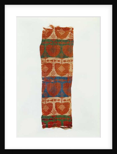 Band with decorative motifs of stylised trees by Northern Wei Dynasty Chinese School