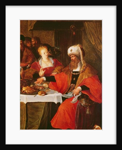 Herod II and Herodias at the Feast of Herod by Frans the Elder Francken