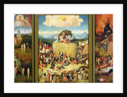 The Haywain Triptych, 1516 by Hieronymus Bosch