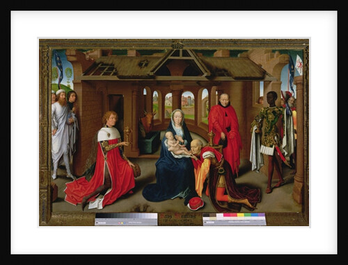 Adoration of the Magi, central panel of the Triptych of the Adoration of the Magi, c.1470-72 by Hans Memling