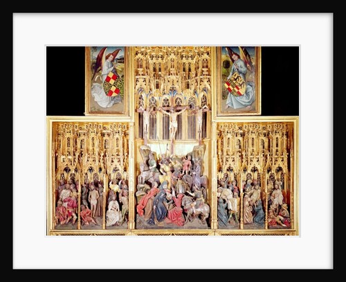 Central section of the Ambierle Altarpiece, 1460-66 by Flemish School