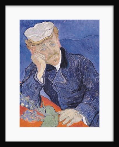 Dr. Paul Gachet, 1890 by Vincent van Gogh